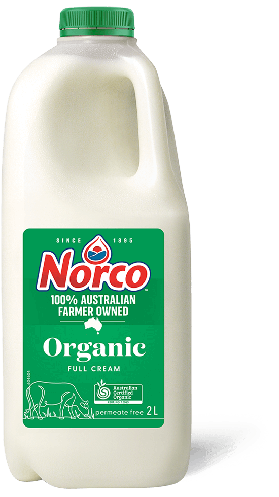 Norco Organic Full Cream Milk 2L Home Delivery Sydney
