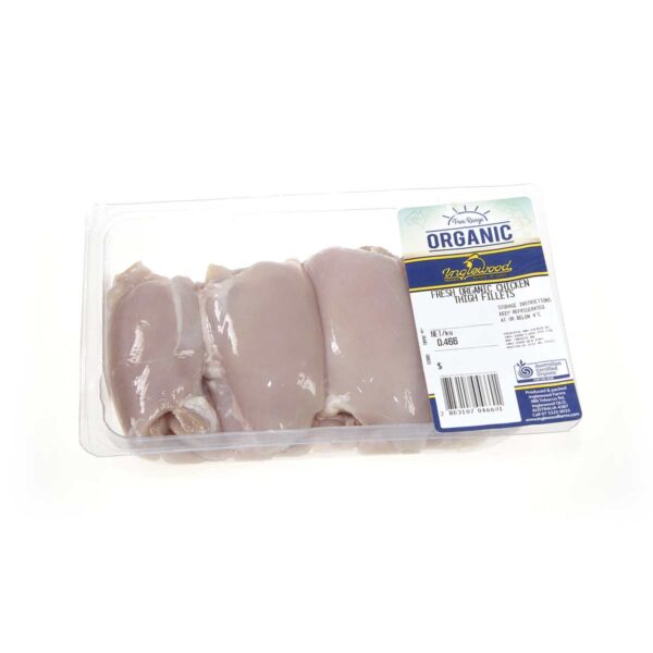 Organic Chicken thigh fillets - Country Meats Direct - Home Delivery Sydney