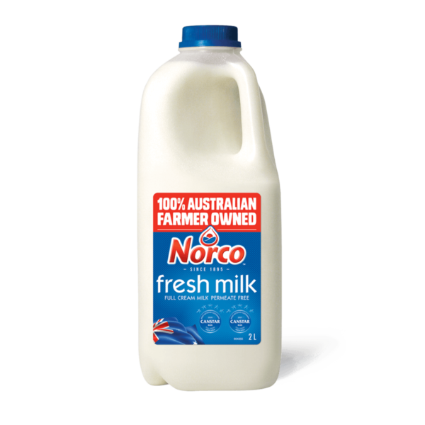 Norco 2L Full Cream Milk - Home Delivery Sydney