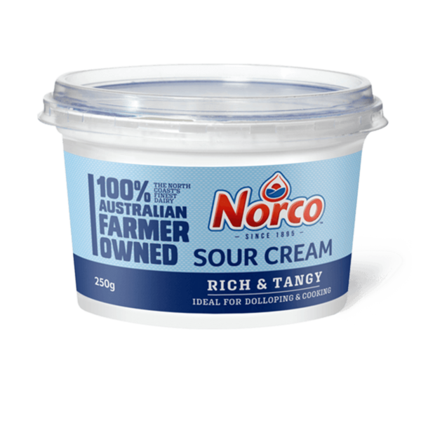 Norco 250ml Sour Cream - Home Delivery Sydney
