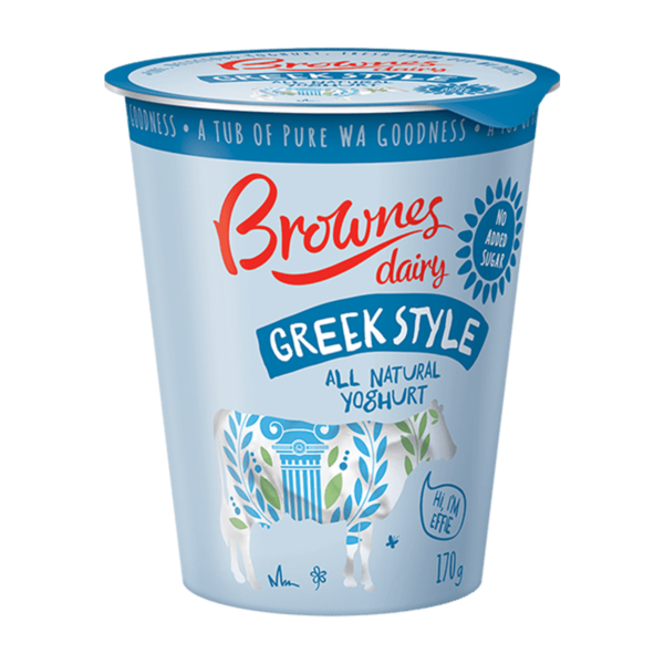 Brownes Dairy 1kg Greek Style Yoghurt - Home Delivery Sydney