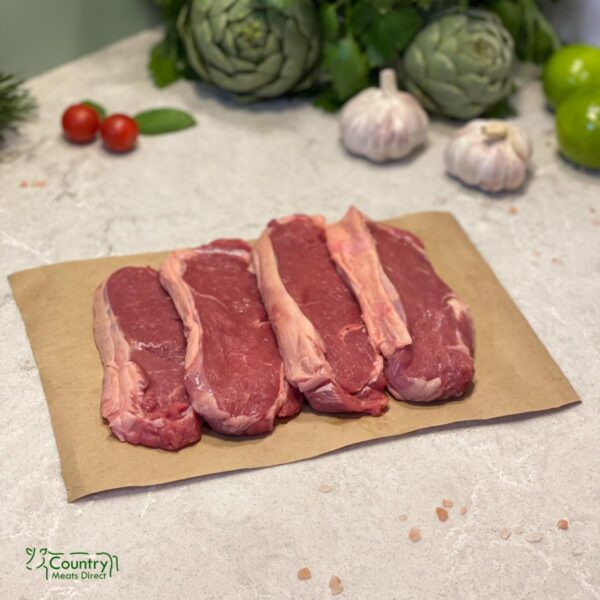 100% Grass Fed & Finish Australian Black Angus Beef Sirloin Steaks Home Delivery Sydney