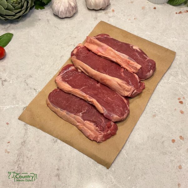 100% Grass Fed & Finish Australian Black Angus Beef Sirloin Steaks Home Delivery Sydney