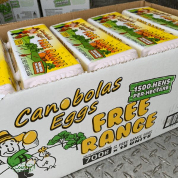 Canobolas Free Range Eggs 700g - Home Delivery Sydney