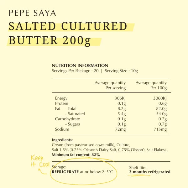 Pepe Saya Butter - Home Delivery Sydney