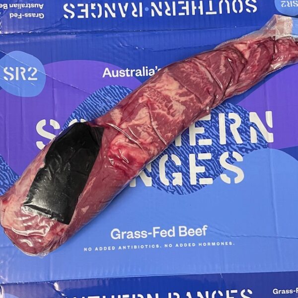 Whole MS2+ Eye Fillet - Beef Grass Fed - Southern Ranges home delivery sydney