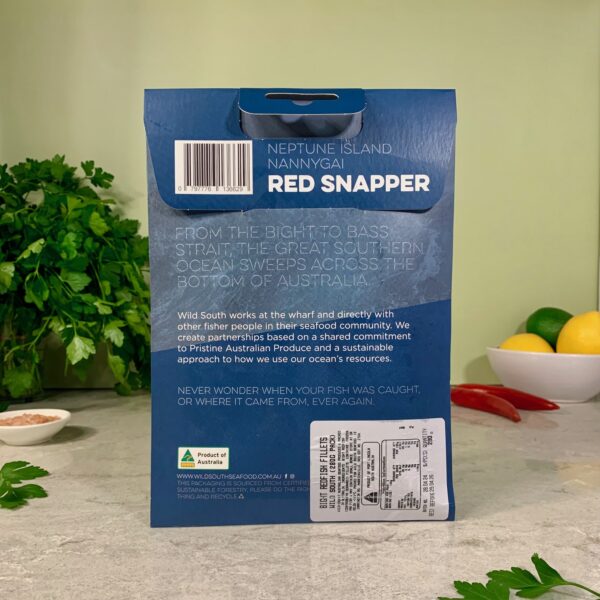 Red Snapper - Wild Caught Seafood - Wild South - Home Delivery Sydney