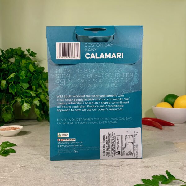 Baby Calamari - Wild Caught Seafood - Wild South - Home Delivery Sydney