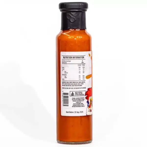 Atomic Chicken Buffalo Sauce - Low 'n' Slow Basics home delivery sydney