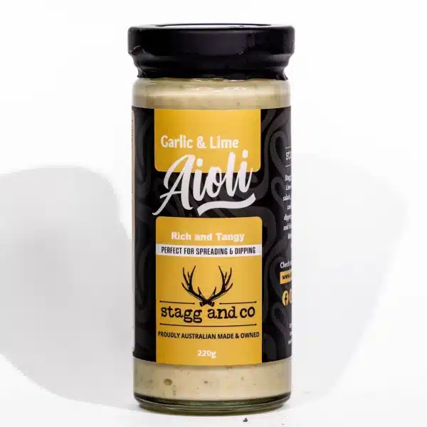 Garlic and Lime Aioli - Low 'n' Slow Basics home delivery sydney