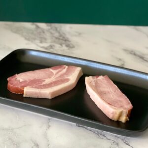 Bacon Steak 2pack - Hungerford Meat Co BACON STEAKS BORROWDALE FREE RANGE PORK HOME DELIVERY SYDNEY COUNTRY MEATS DIRECT