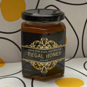 Raw Honey - 400g Glass Jar - Regal Mudgee country meats direct Sydney hoe delivery