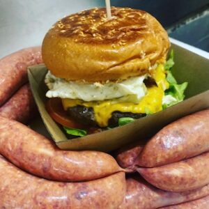 .Burger With The Lot - 1kg - Australia Day Special! Sydney home delivery