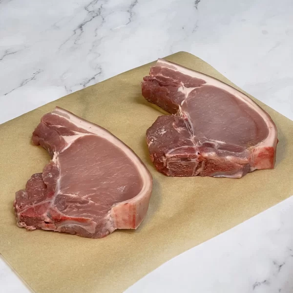 Loin Chops 2 Pack - Pork Free Range - Otway